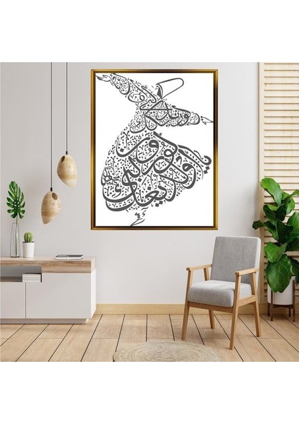 Altın Çerçeveli Tablo RS4402