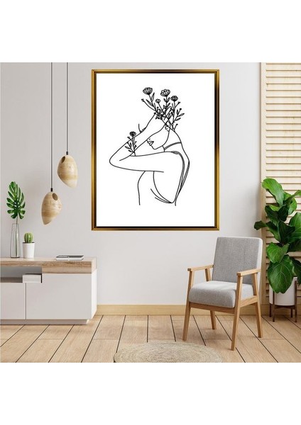 Altın Çerçeveli Tablo RS4987