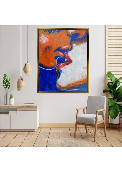 Altın Çerçeveli Tablo RS4689