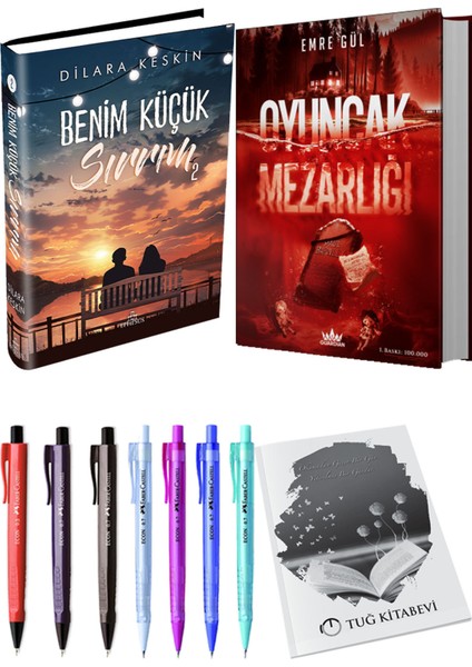 Oyuncak Mezarlığı 2 Ciltli ve Ephesus Benim Küçük Sırrım 2 Ciltli Dilara Keskin (2li Set)