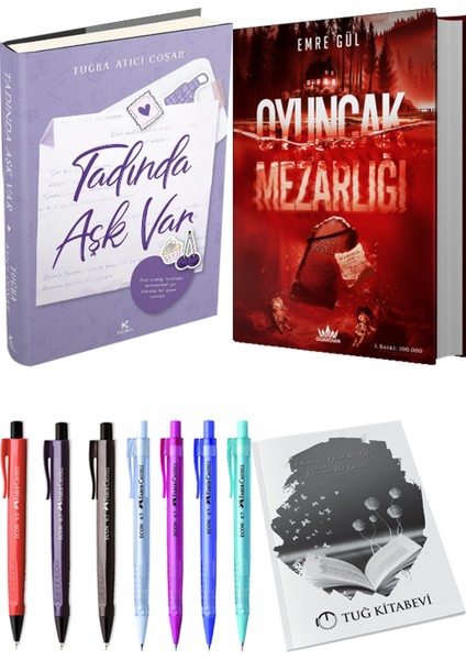 Oyuncak Mezarlığı 2 Ciltli ve Tadında Aşk Var Ciltli Tuğba Atıcı Coşar (2li Set)