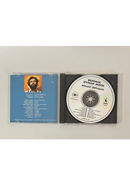 Bülent Ortaçgil Benimle Oynarmısın CD (Orijinal 1993 Dönem Baskı CD (Plak Değildir)