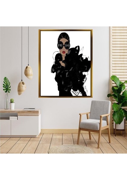 Altın Çerçeveli Tablo RS2826