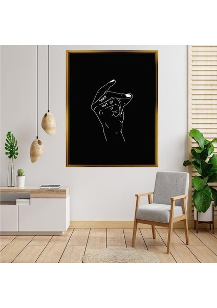 Altın Çerçeveli Tablo RS3693