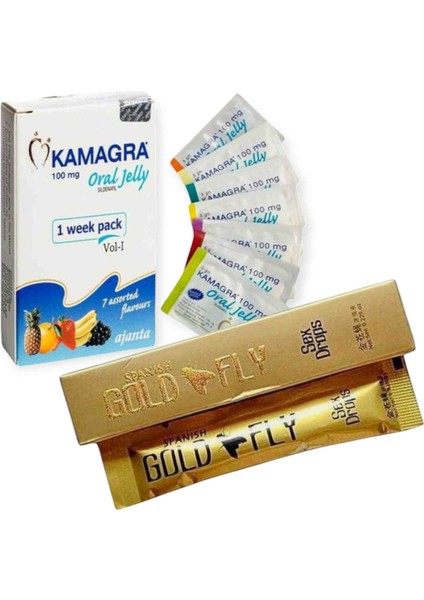 KAMAGRA100 Jel 7li+ Gold Fly Bayan Damla