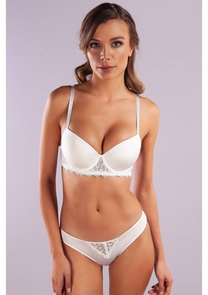 Golshan Garland Büyük Beden Güpür Detaylı Sütyen - Kadın Iç Giyim modelleri