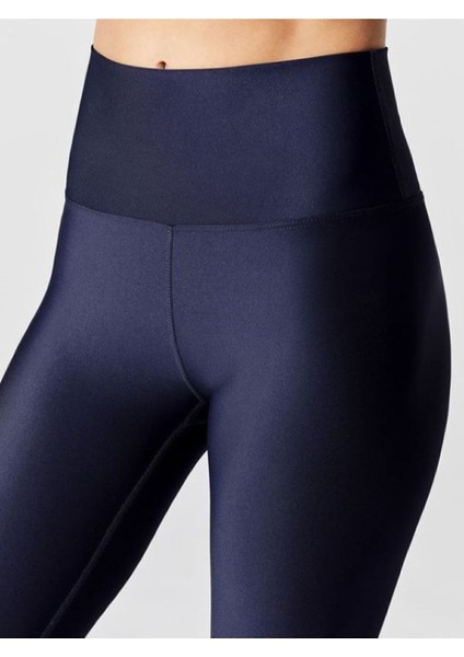 Disco Parlak Yüksek Bel Tayt - Toparlayıcı Etkili Likralı Kadın Esnek Spor Yoga Pilates Tayt modelleri