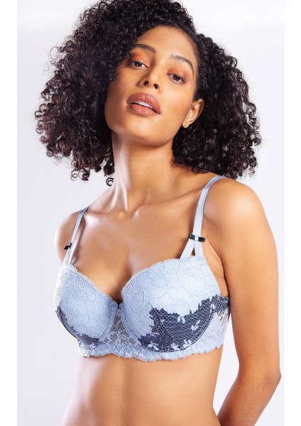 Golshan Gala Destekli Push Up Straplez Sütyen - Kadın Iç Giyim