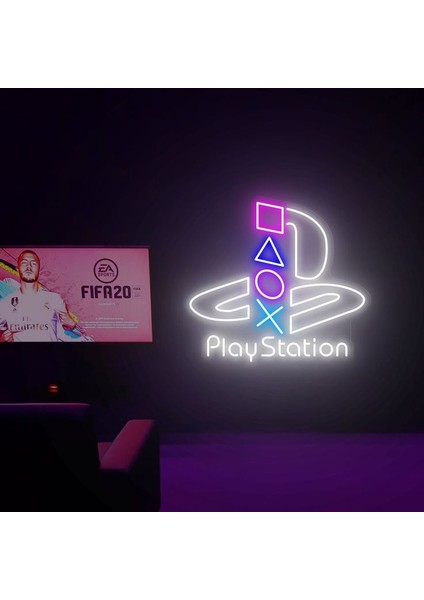 Playstation Neonled Işıklı Tablo