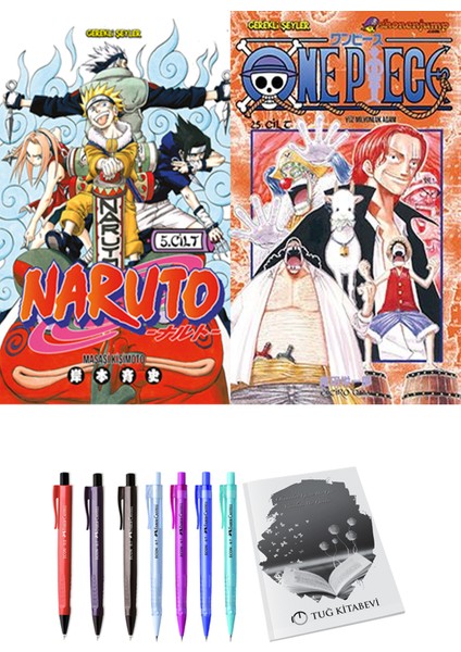 Naruto 5 ve One Piece 25 (2li Set)