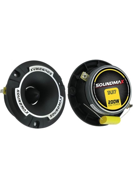 SX-TA37 Çifti 400WAT-200W Rms 10 cm Dome Tweeter Tiz Yeni Sezon