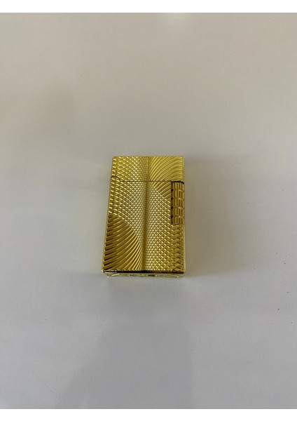 Yandan Çarklı Metal Gold Çakmak