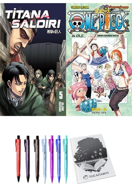 Titana Saldırı 5 ve One Piece 26 (2li Set)