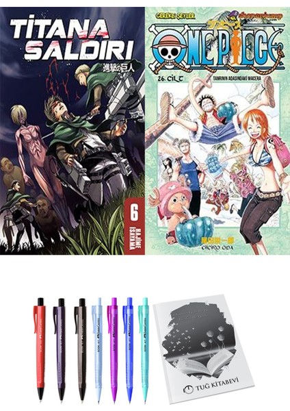 Titana Saldırı 6 ve One Piece 26 (2li Set)