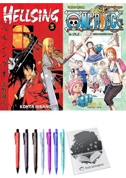 Hellsing 3 ve One Piece 26 (2li Set)