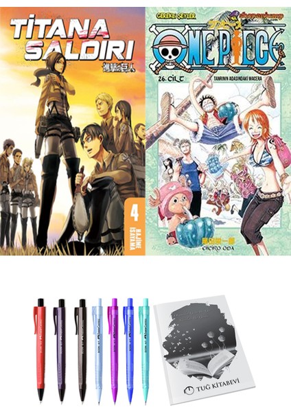 Titana Saldırı 4 ve One Piece 26 (2li Set)