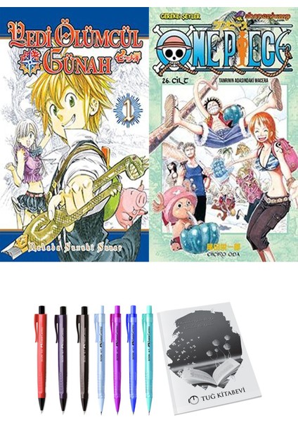 Yedi Ölümcül Günah 1 ve One Piece 26 (2li Set)