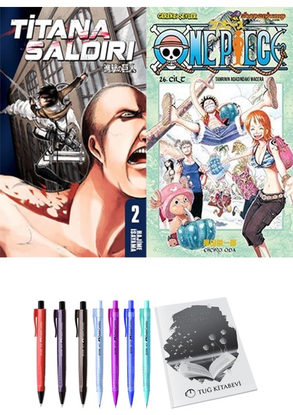 Titana Saldırı 2 ve One Piece 26 (2li Set)
