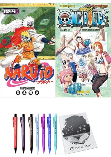 Naruto 11 ve One Piece 26 (2li Set)