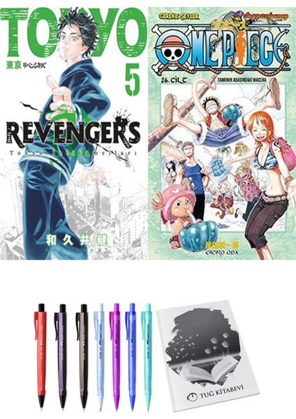 Tokyo Revengers 5 ve One Piece 26 (2li Set)