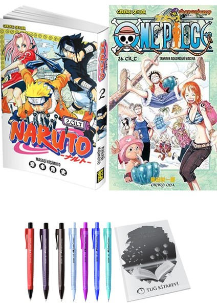 Naruto 2 ve One Piece 26 (2li Set)