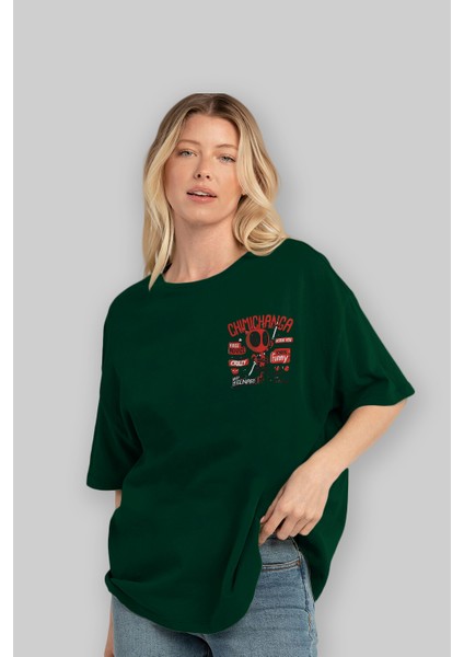 Deadpool (9) Ön Sol Baskılı Oversize T-Shirt Erkek Kadın Unisex Pamuk Bisiklet Yaka Tişort fırsatları