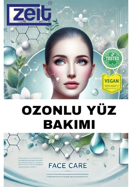 Yüz Bakımı Nemlendirci Onarıcı Bakım | Cilt Izlerine Lekelere Karşı Doğal Bakım 72'li Ozon Kapsülleri