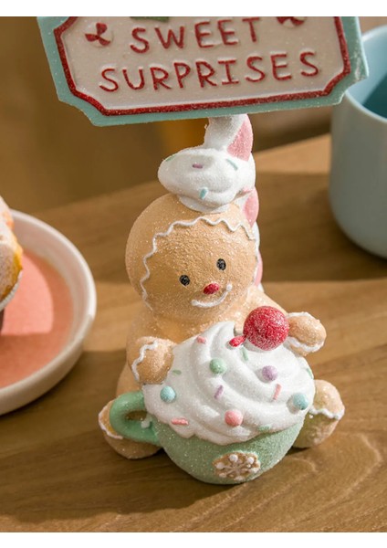 Lcw Home Karışık Baskılı Kurabiye Adam Figürlü Dekoratif Obje 25 cm indirimleri