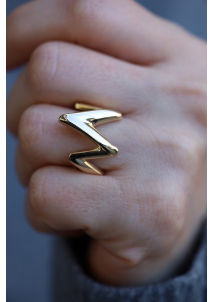 14 Ayar Altın Nabız Modeli Yüzük modelleri