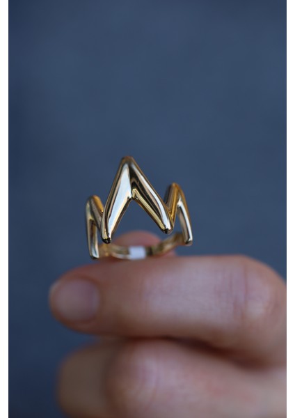 14 Ayar Altın Nabız Modeli Yüzük indirimleri