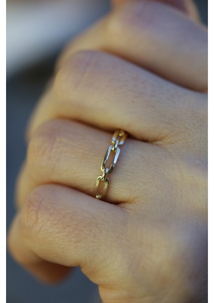 14 Ayar Altın Ataç Yüzük modelleri