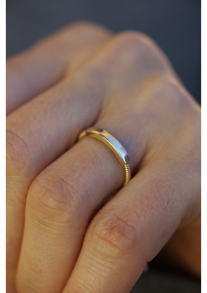 14 Ayar Altın Taşsız Tasarım Yüzük fiyatları