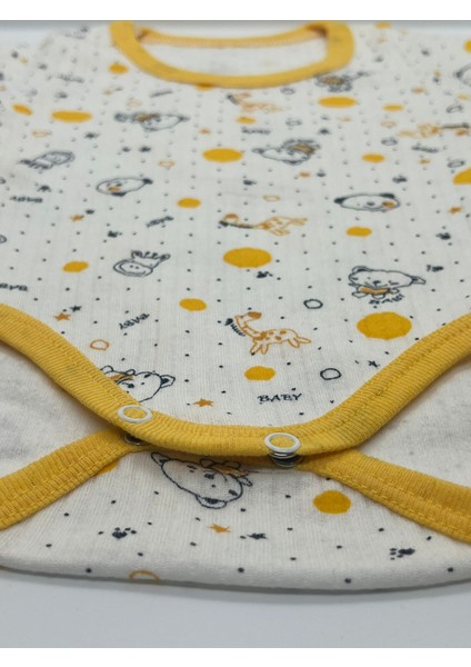 Kız / Erkek 4'lü Çıtçıtlı Uzun Kollu Pamuk Bebek Body - (3 Ay - 24 Ay) fiyatları