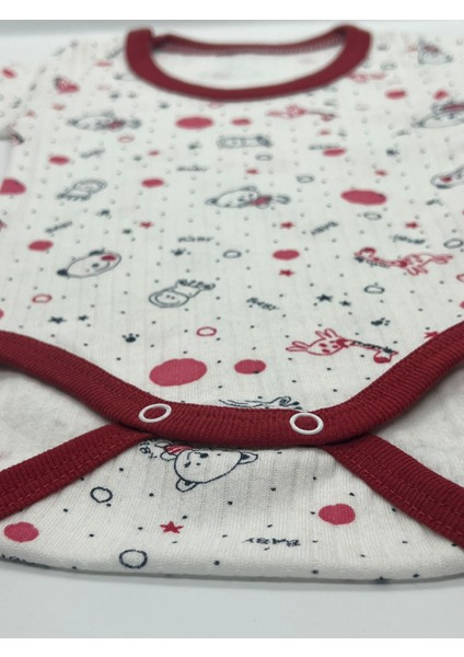 Kız / Erkek 4'lü Çıtçıtlı Uzun Kollu Pamuk Bebek Body - (3 Ay - 24 Ay) modelleri