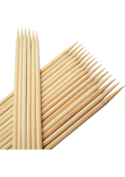 Bambu Ahşap Bambu Maket Çubukları 35 cm , 5 mm , 500 Adet