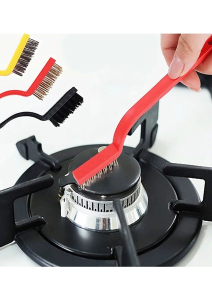 3 Parça Tel Fırça Detaylı Temizlik Seti modelleri