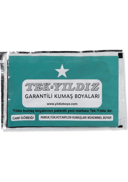 35 - Kumaş Boyası Cam Göbeği 11 gr
