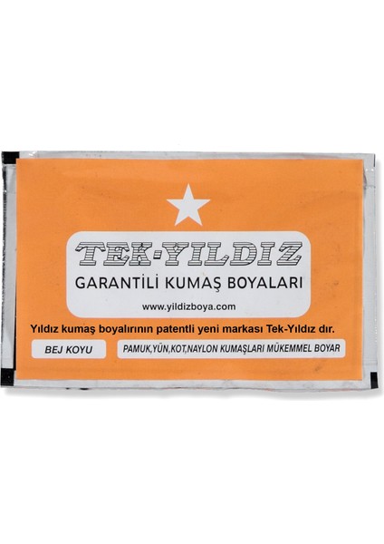 15 - Kumaş Boyası Bej Koyu 11 gr