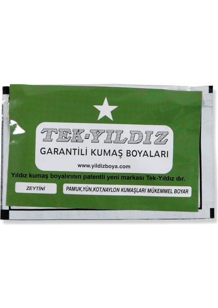 47 - Kumaş Boyası Zeytini 11 gr