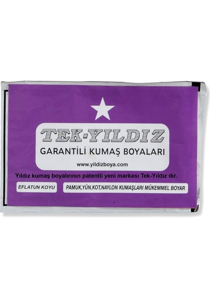 54 - Kumaş Boyası Koyu Eflatun 11 gr