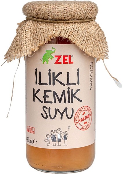 Ilikli Kemik Suyu (480 Ml) X4 Paket