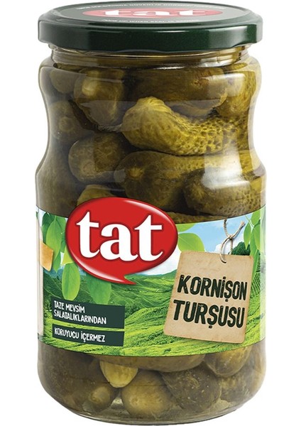Kornişon Salatalık Turşusu (680 G) X4 Paket