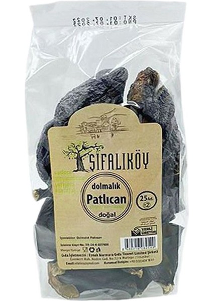 Şifalıköy Aydın Kurutulmuş Patlıcan (20'li) X12 Paket