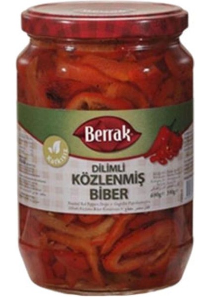 Dilimli Közlenmiş Biber (720 G) X4 Paket