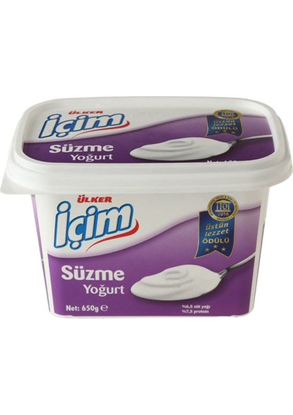 Süzme Yoğurt 650 G x12 Paket – Kıvamlı, Lezzetli ve Avantajlı Paket