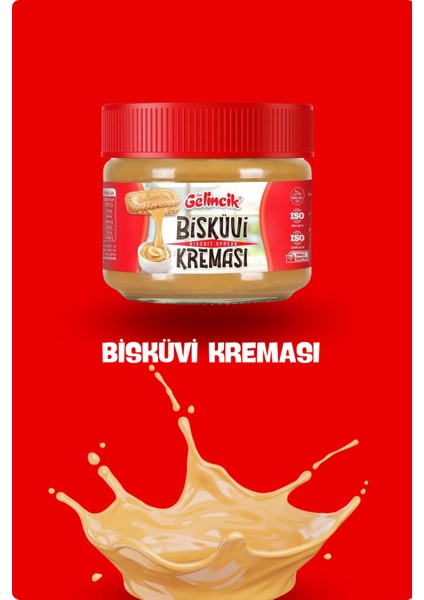 Bisküvi Kreması Smooth Kahvaltılık Krema Bisküvi Kreması 320 gr