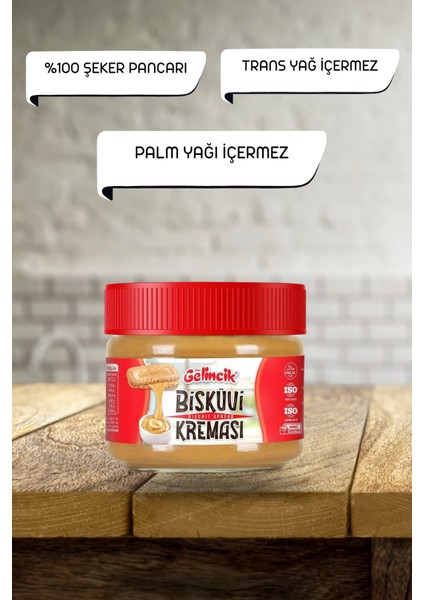 Bisküvi Kreması Smooth Kahvaltılık Krema Bisküvi Kreması 320 gr