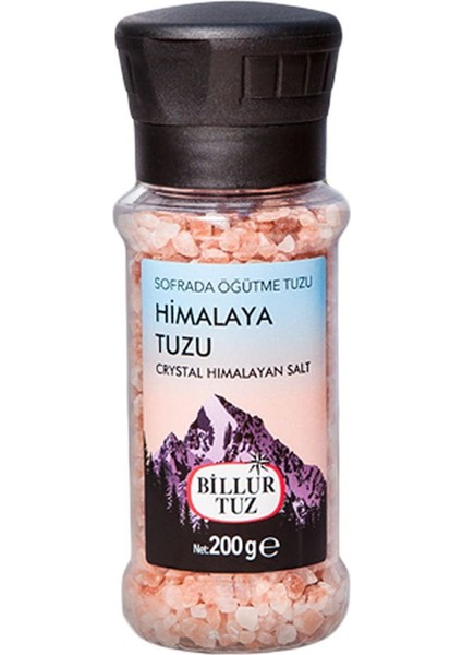 Tuz Himalaya Tuzu Öğütme (200 G) X4 Paket