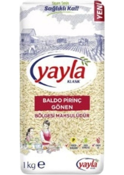 Baldo Pirinç (1 kg) X4 Paket
