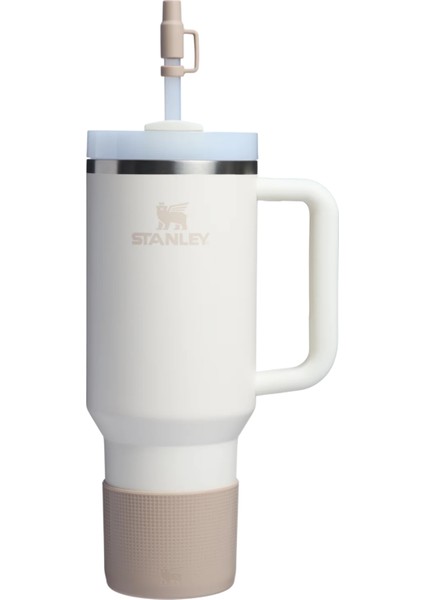 Quencher 1,18 Litre (40 Oz) Termos ile Uyumlu Koruma Seti (Taban Kılıfı + Pipet Kapağı)